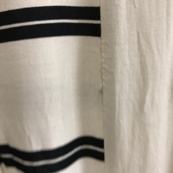 Anthropologie (Maeve) Lainey Henley Stripe Blouse - Picture 6 of 7